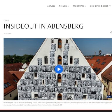 Bild der Fassade des Herzogskasten mit Porträts